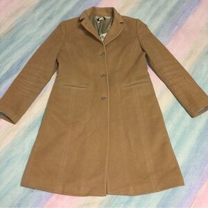 J. Crew Lady Day Coat Camel, Size 8